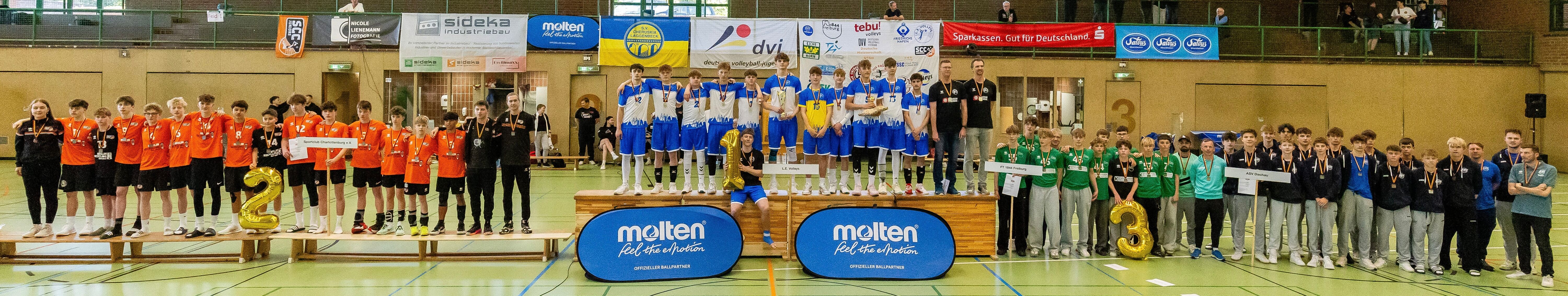 Treppchen U16