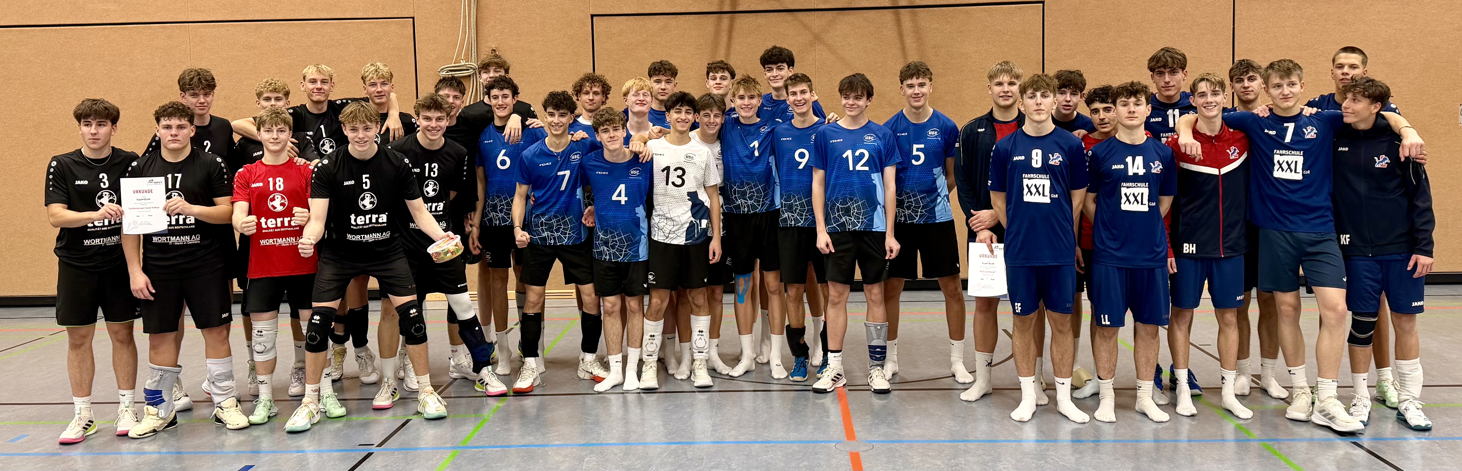 Die Plätze 1-3 der SuperQuali 2025 U20m